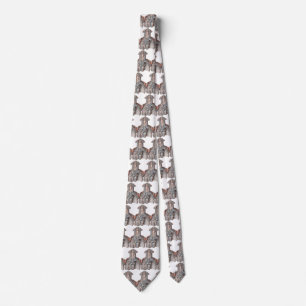 Vintage Human Anatomy Throat, Neck, Chest, Ribs Tie