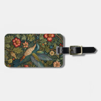 Vintage hummingbird art botanical boho chic