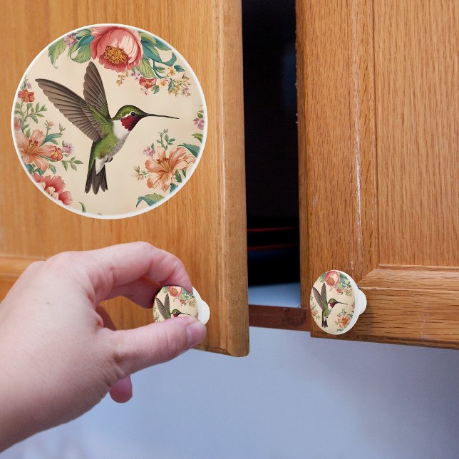 Vintage Hummingbird       Ceramic Knob (Creator Uploaded)