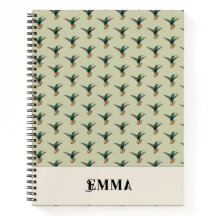 Vintage Hummingbird Personalised 