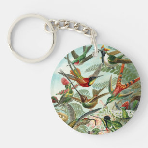Vintage Hummingbirds Key Chain