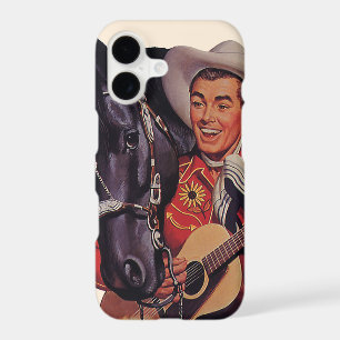 Vintage Humour, Cowboy Singing Music to his Horse
