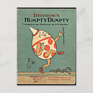 Vintage Humpty Dumpty Postcard
