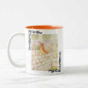 Vintage Humpty Dumpty Two-Tone Coffee Mug