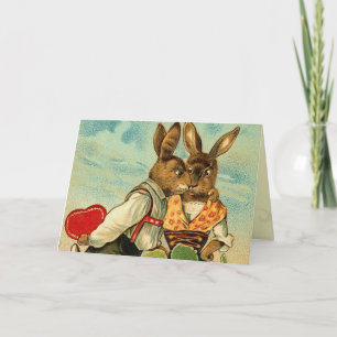 Vintage Hunny Bunny Card