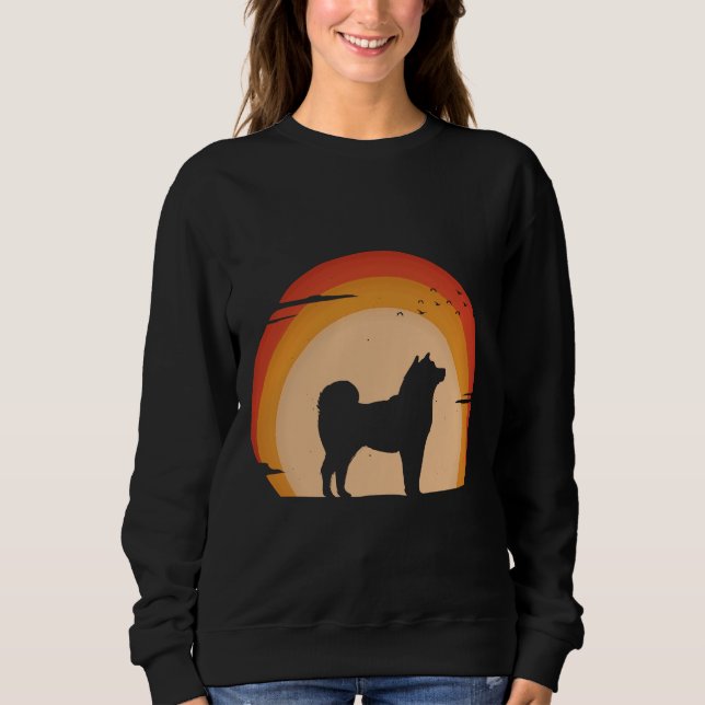 Vintage Husky Sunset Sweatshirt (Front)