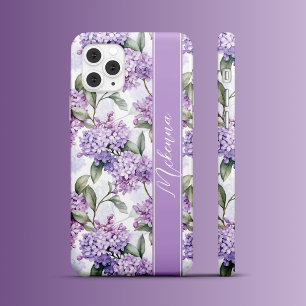 Vintage Hydrangea Elegance iPhone 16 Pro Case