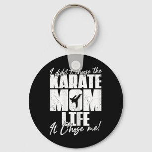 Vintage I Didn't Choose The Karate Mum Life It Cho Key Ring