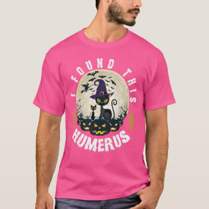 Vintage I Found This Humerus Halloween Costume T-Shirt