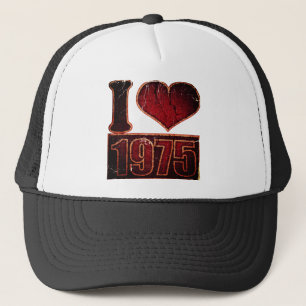 Vintage I heart 1975 Hat