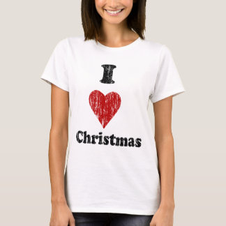 Vintage I Heart Christmas Shirt