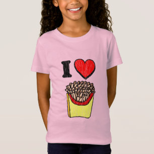 Vintage I Heart French Fries T-Shirt