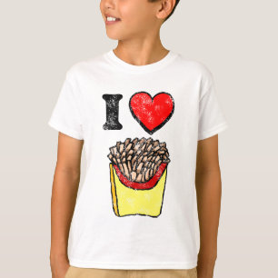 Vintage I Heart French Fries T-Shirt