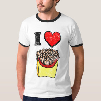 Vintage I Heart French Fries T-Shirt