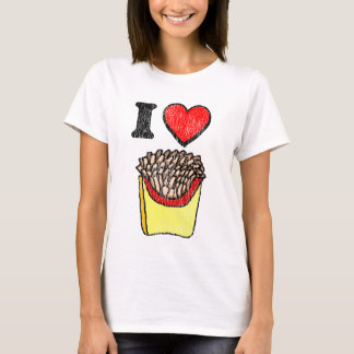 Vintage I Heart French Fries T-Shirt