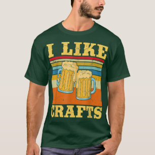 Vintage I Like Crafts Beer T-Shirt