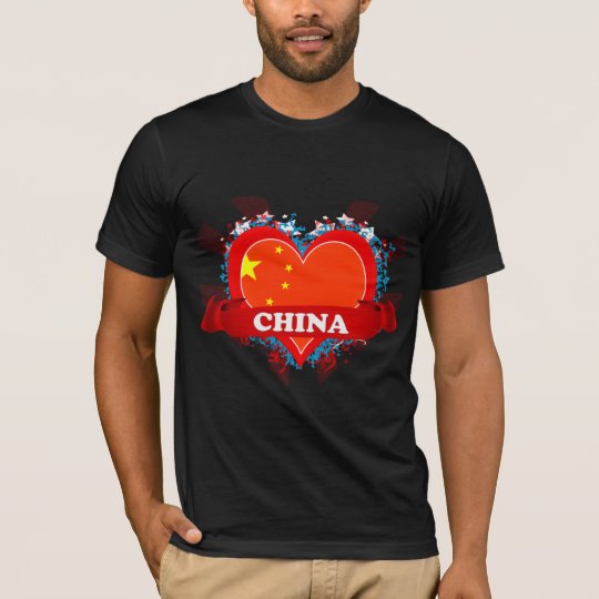 Vintage I Love China T-Shirt