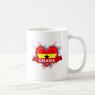 Vintage I Love Ghana Coffee Mug