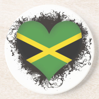 Vintage I Love Jamaica Coaster