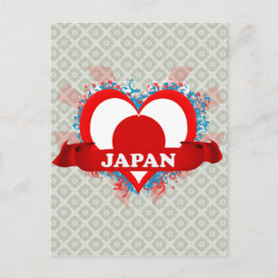 Vintage I Love Japan Postcard
