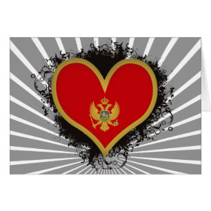 Vintage I Love Montenegro