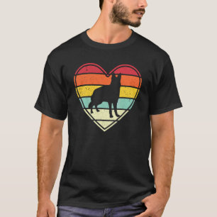 Vintage I Love My German Shepherd Boys Retro GSP T-Shirt