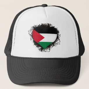 Vintage I Love Palestine Trucker Hat