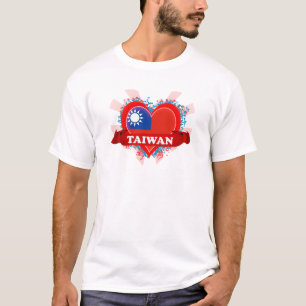 Vintage I Love Taiwan T-Shirt