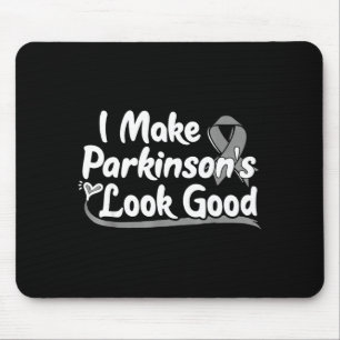 Vintage I Make Parkinsons Look Good With Heart Gra Mouse Mat