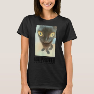Vintage I Need Ibuprofen Funny Cat Meme Japanese T-Shirt