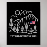 Vintage I Stand With The Nps Women’s Men