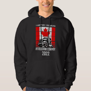 Vintage I Support Truckers Freedom Convoy 2022 Hoodie