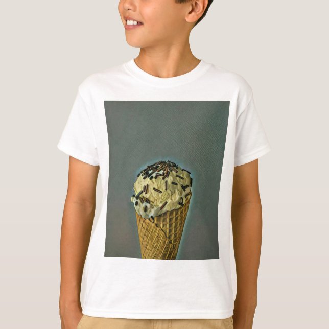 Vintage ice cream art T-Shirt (Front)