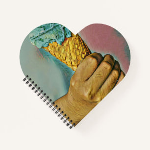 Vintage ice cream cone notebook