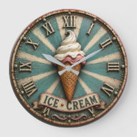 Vintage Ice Cream Farmhouse Kitchen