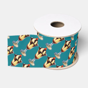 Vintage Ice Cream Sundae Grosgrain Ribbon