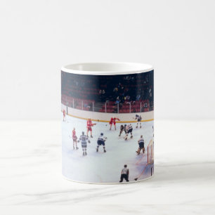 Vintage Ice Hockey Match Coffee Mug