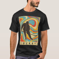 Vintage Ice Hockey Sport Retro Poster