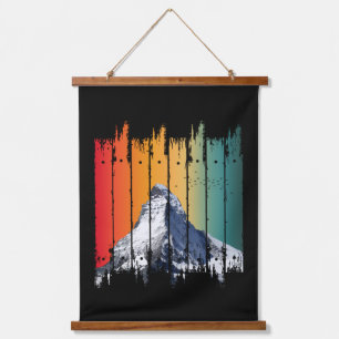 VINTAGE ICE MOUNTAIN COLD MOUNTAINS HANGING TAPESTRY