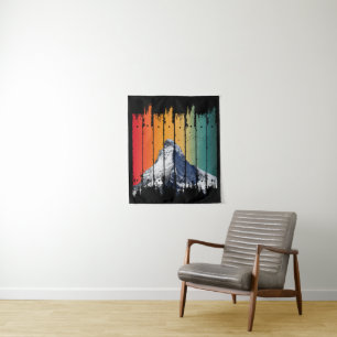 VINTAGE ICE MOUNTAIN COLD MOUNTAINS TAPESTRY