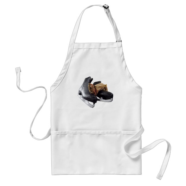 Vintage Ice Skates Standard Apron (Front)