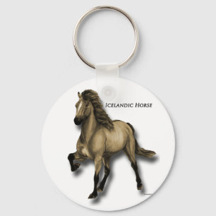 Vintage Icelandic Key Ring