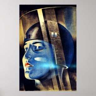 Vintage Iconic Metropolis Movie Poster
