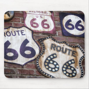 Vintage Iconic Route 66 Mouse Mat