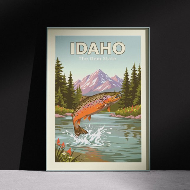 Vintage Idaho Poster (Creator Uploaded)