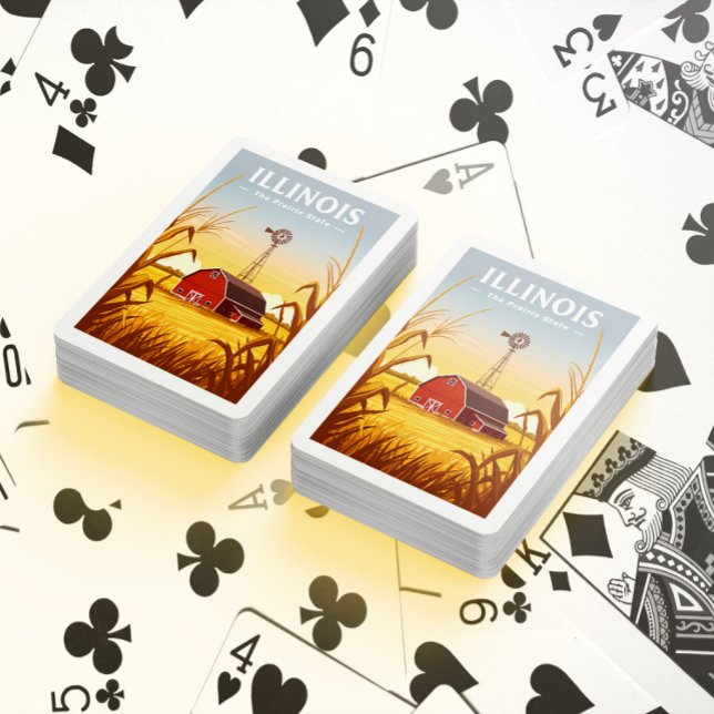 Vintage Illinois Playing Cards (Creator Uploaded)