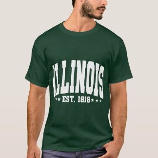 Vintage Illinois Shirt USA 4th of July Gift for Me