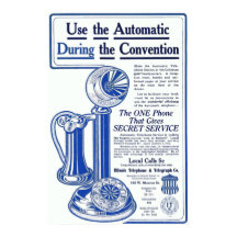 Vintage Illinois Telephone Advertisment