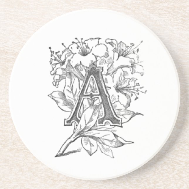 Vintage Illustrated Coaster (Front)