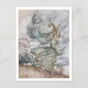 Vintage Illustration by Arthur Rackham Undine Postcard
